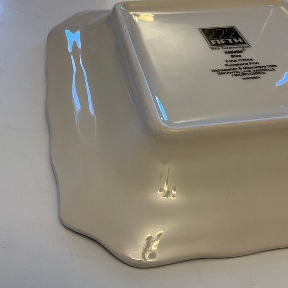 Adelaide Blue 222 Fifth Toile China Plate. Birds flowers french - Picture 13 of 14